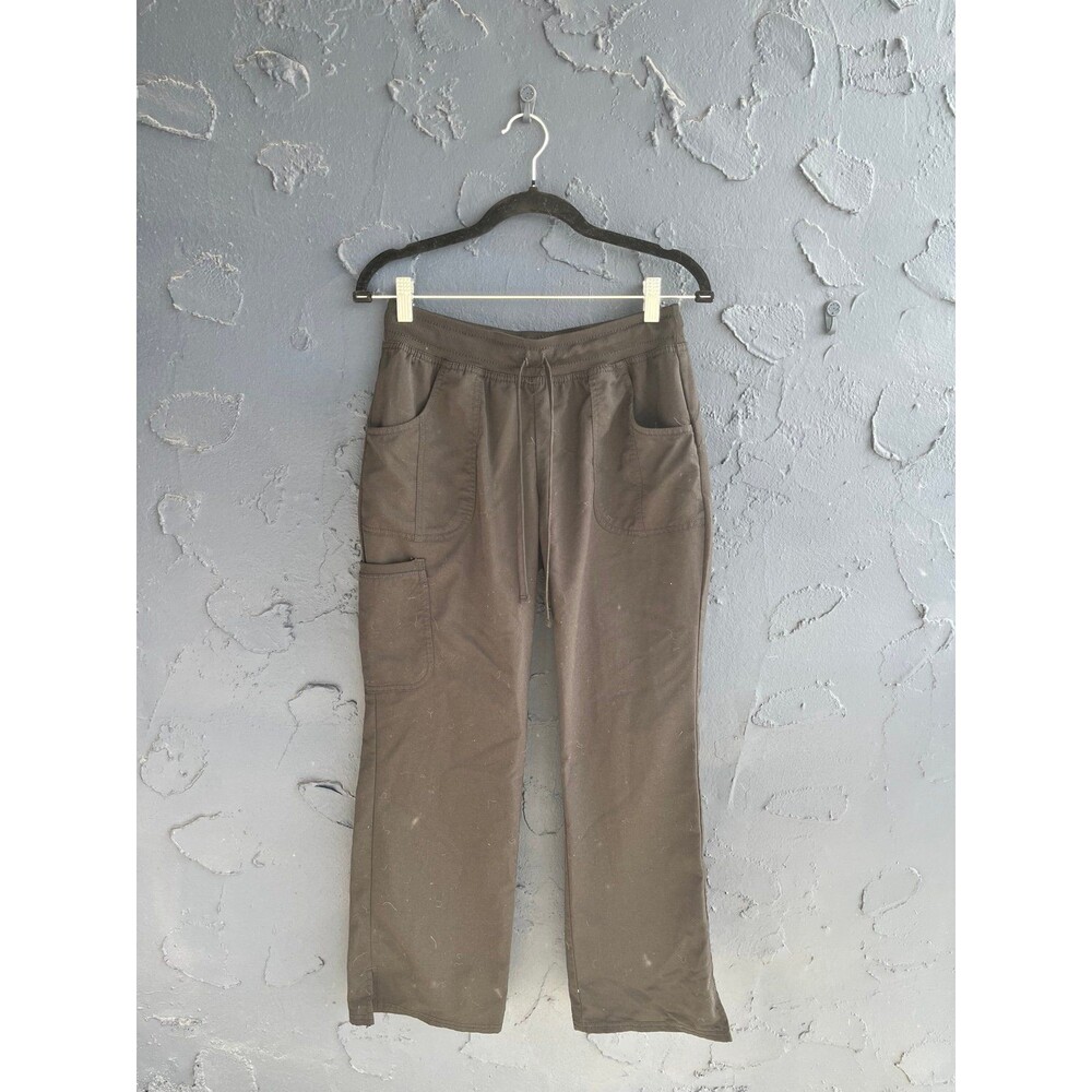 black scrub pant
